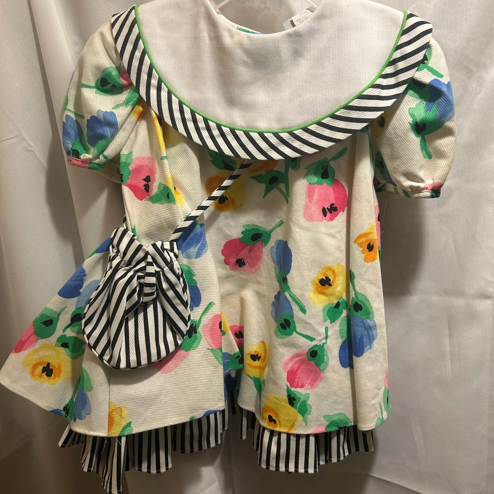 NWOT Sz 3t fliral dress by young sport